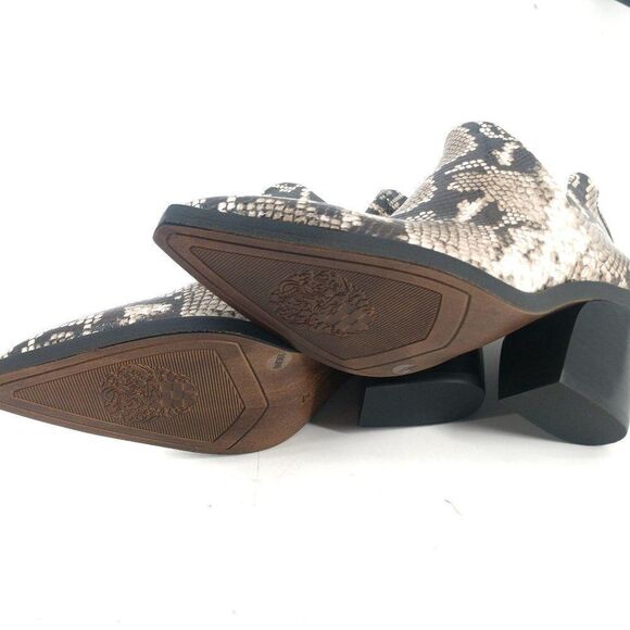 Vince Camuto Python Booties Leather Boots - Picture 7 of 7